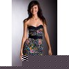 This lovely Motel boob tube dress comes in black flower girl. Its the perfect dress for partying the