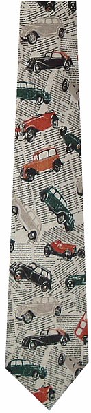 Classic Car News Tie