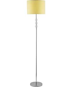 Unbranded Clear Ball Floor Lamp - Cream