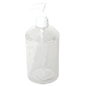 Clear Bubble Lotion Bottle