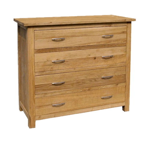 Unbranded Coach House Brooklyn Oak 4 Drawer Chest