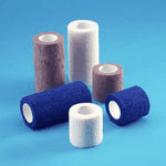 Individually Wrapped Rolls of Quality Premium White Coloured Steroplast Cohesive Adhesive Bandage 2.