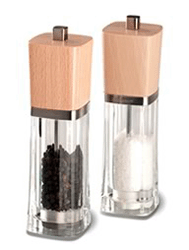 Cole and Mason Quad Pepper Mill 165mm Clr Bch