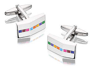 Unbranded Colour Palatte Swivel Cuff Links 014509