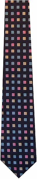 Coloured Squares Tie