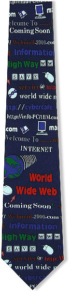 Unbranded Computer Internet Tie