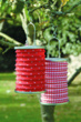 Unbranded Concertina Lanterns Red