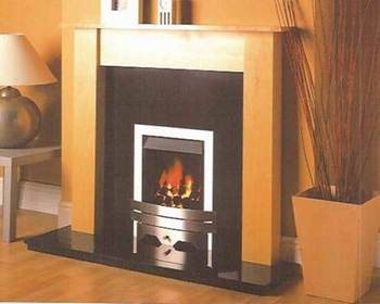 Contemporary Slimline Coal Gas Fire