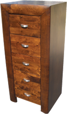 CONVEX 5 DRAWER CHEST