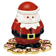 Unbranded Cool wonderland Santa cookie jar