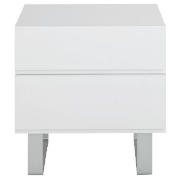 Unbranded Costilla 2 Drawer Chest, White