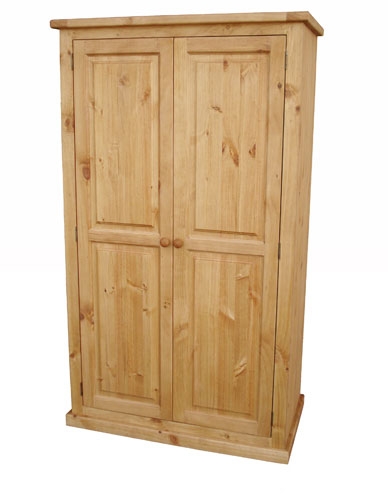 Unbranded Cotham Pine 2 Door Wardrobe