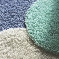 Cotton Chenille Bath Mat - Blue