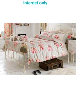 Set comprises - 1 double duvet cover and 2 pillowcases.Multi-coloured.100 cotton percale.Machine was