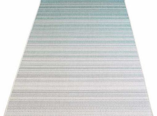 County Gradstripe Rug - Duckegg - 120 x 170cm