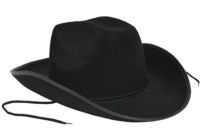 Unbranded Cowboy Stetson - Black