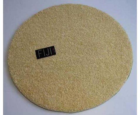 Cream Fiji Machine Washable Rug - 100cm