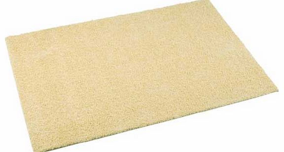 Cream Fiji Machine Washable Rug - 120cm x 67cm