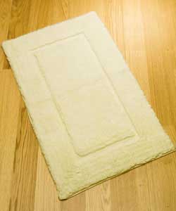 Cream Plain Dye 2250 GSM Tufted Bath Mat