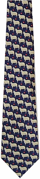 Cream Sheep Tie