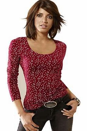 Unbranded Creation L Polka Dot Top