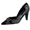 Other materials upper, lining, sock and sole. Heel height: 8 cm (3 ins).
