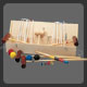 Croquet Balls - set of 4