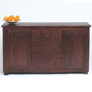 This range of solid mahogany furniture features a diverse range of living, hall and lounge