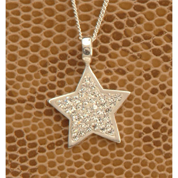 CZ Star Pendant