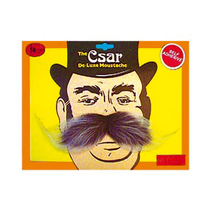 Unbranded Czar moustache, grey