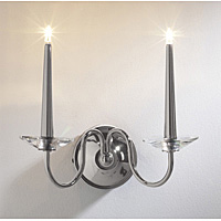 Unbranded DAABI0950 - Polished Chrome Wall Light