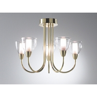 Unbranded DAATO5441 - 5 Light Satin Brass Ceiling Light