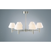 Unbranded DAAXI0646 - 6 Light Satin Chrome Ceiling Light