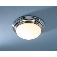 Unbranded DABAR5250 - Small Polished Chrome Bathroom Ceiling Flush Light