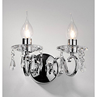 Unbranded DABYR0950 - Polished Chrome Wall Light