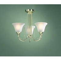 Unbranded DADER03 - 3 Light Polished Brass Ceiling Light