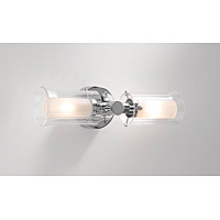 Unbranded DAELB0950 - Chrome and Glass Bathroom Wall Light