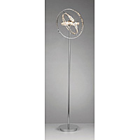 Unbranded DAETE4950 - Polished Chrome Floor Lamp