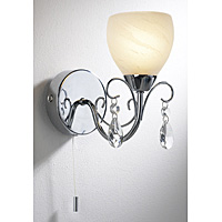 Unbranded DAFOL0750 - Polished Chrome Wall Light