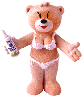 Daisy Figurine Bad Taste Bear