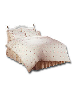 Daisy Stitch Double Duvet Cover Set