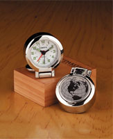 The Dakota Mini Travel Clock packs a lot of featur