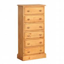 Dakota Pine Chest of Drawers Tall