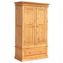 Dakota Pine Wardrobe with Drawer