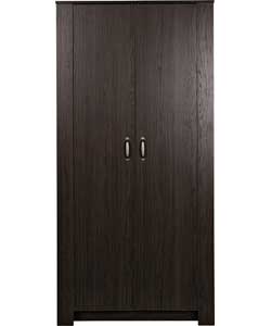 Unbranded Dalton 2 Door Wardrobe - Dark Oak Effect