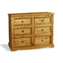 Corona range of solid pine designed with a Mexican style this range of furniture offers excellent va