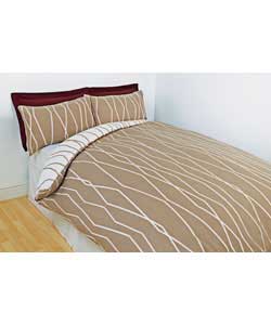 Unbranded Darcy Reversible Kingsize Duvet Set