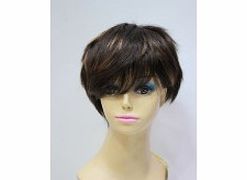 Unbranded Dark Brown Daily Synthetic Hair - Short hair