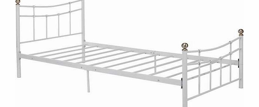 Unbranded Darla Single Bed Frame - White