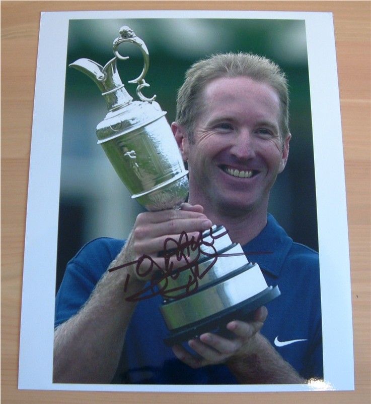 DAVID DUVAL SIGNED 10 x 8 INCH PHOTO (INSC)